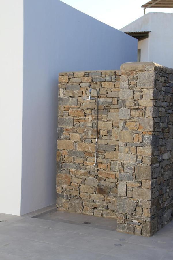 Paros-Memories-Neubau-Villen, Sportpool Aspro Chorio Zewnętrze zdjęcie