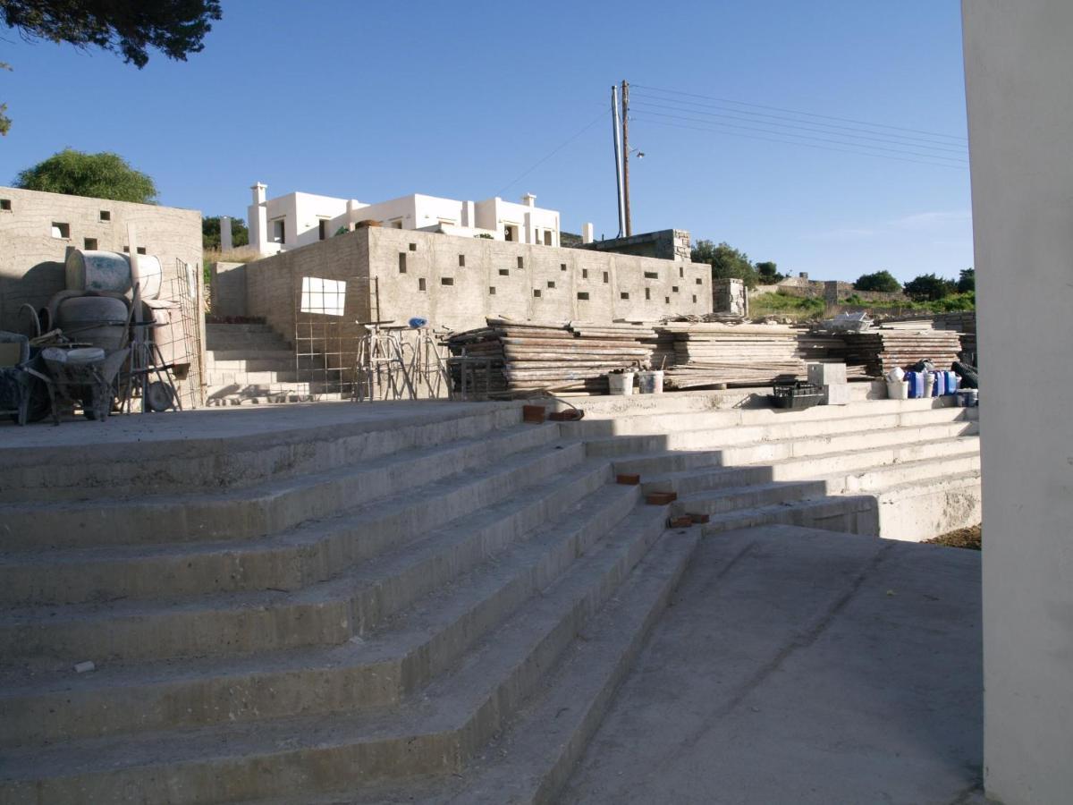 Paros-Memories-Neubau-Villen, Sportpool Aspro Chorio Zewnętrze zdjęcie