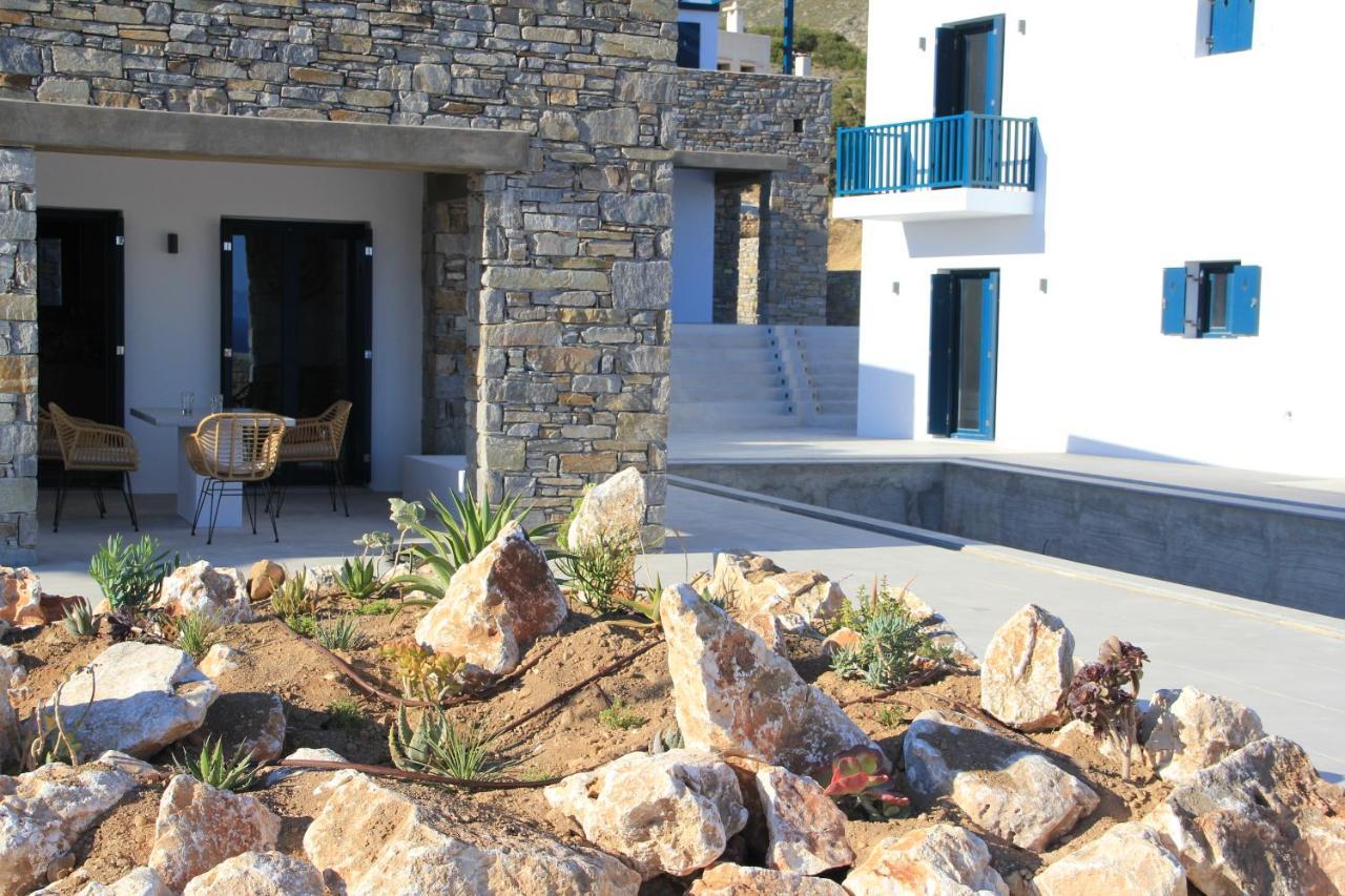 Paros-Memories-Neubau-Villen, Sportpool Aspro Chorio Zewnętrze zdjęcie