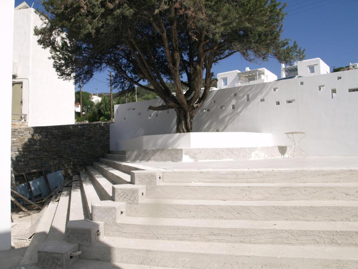 Paros-Memories-Neubau-Villen, Sportpool Aspro Chorio Zewnętrze zdjęcie