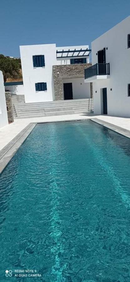 Paros-Memories-Neubau-Villen, Sportpool Aspro Chorio Zewnętrze zdjęcie