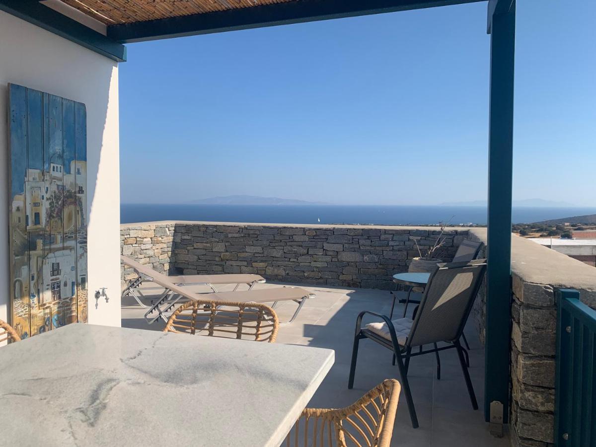 Paros-Memories-Neubau-Villen, Sportpool Aspro Chorio Zewnętrze zdjęcie