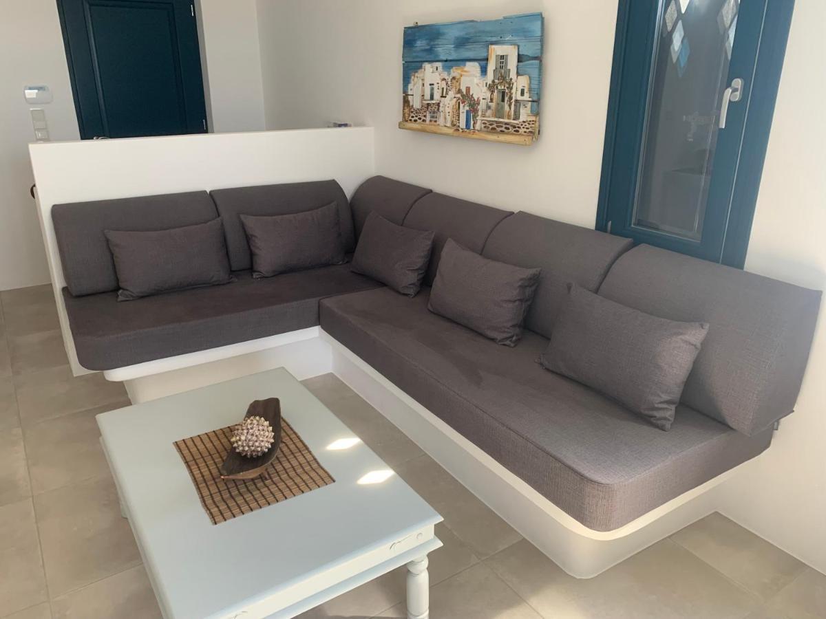 Paros-Memories-Neubau-Villen, Sportpool Aspro Chorio Zewnętrze zdjęcie