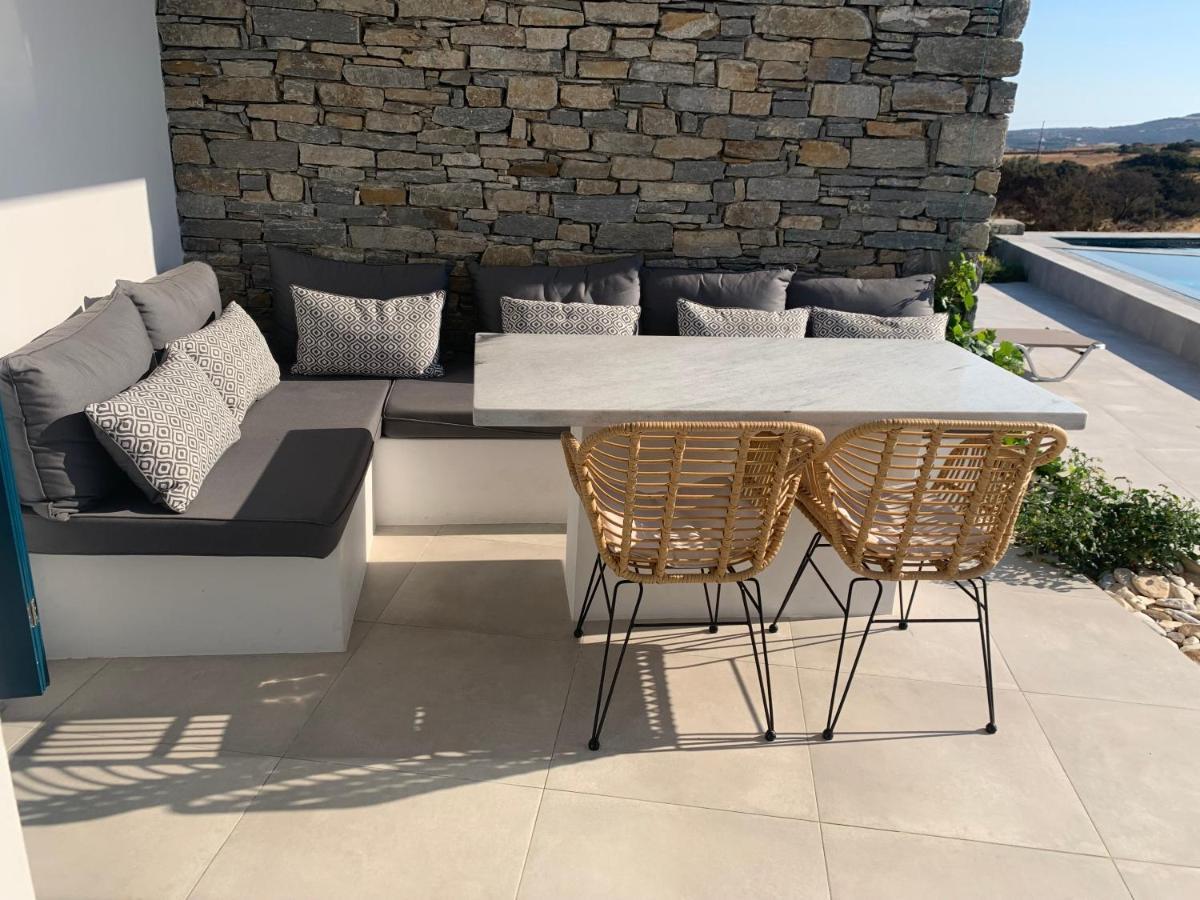 Paros-Memories-Neubau-Villen, Sportpool Aspro Chorio Zewnętrze zdjęcie