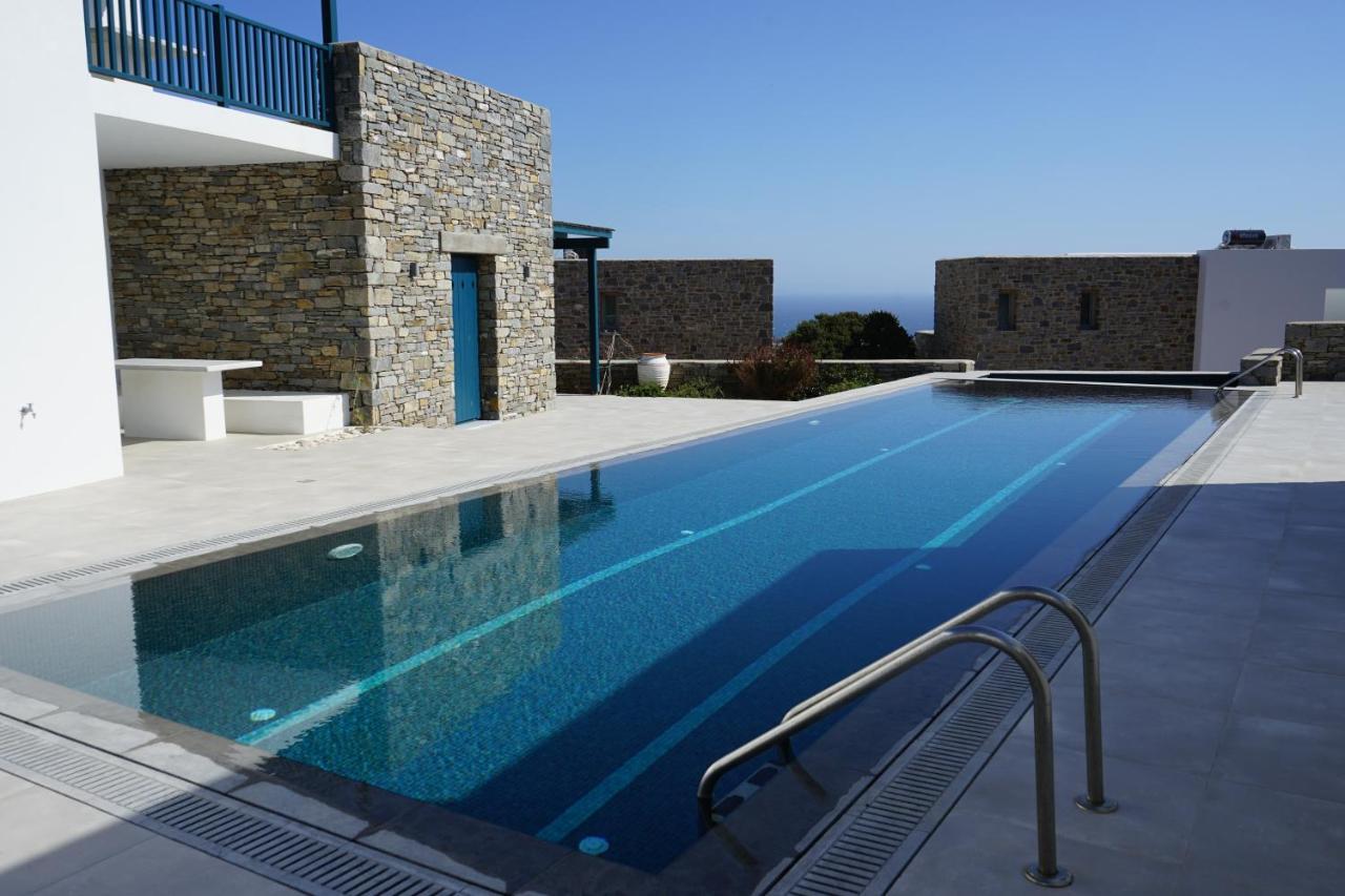 Paros-Memories-Neubau-Villen, Sportpool Aspro Chorio Zewnętrze zdjęcie