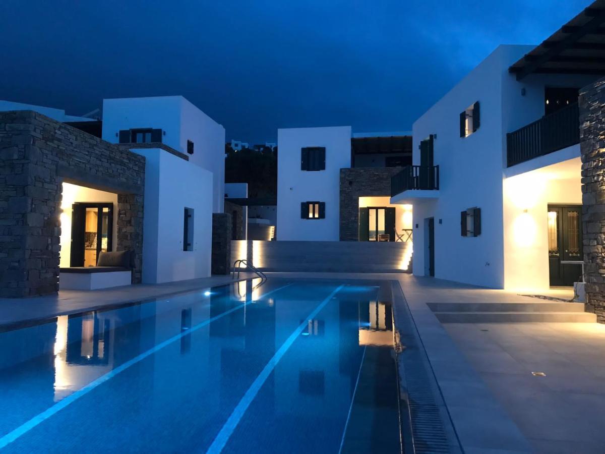 Paros-Memories-Neubau-Villen, Sportpool Aspro Chorio Zewnętrze zdjęcie