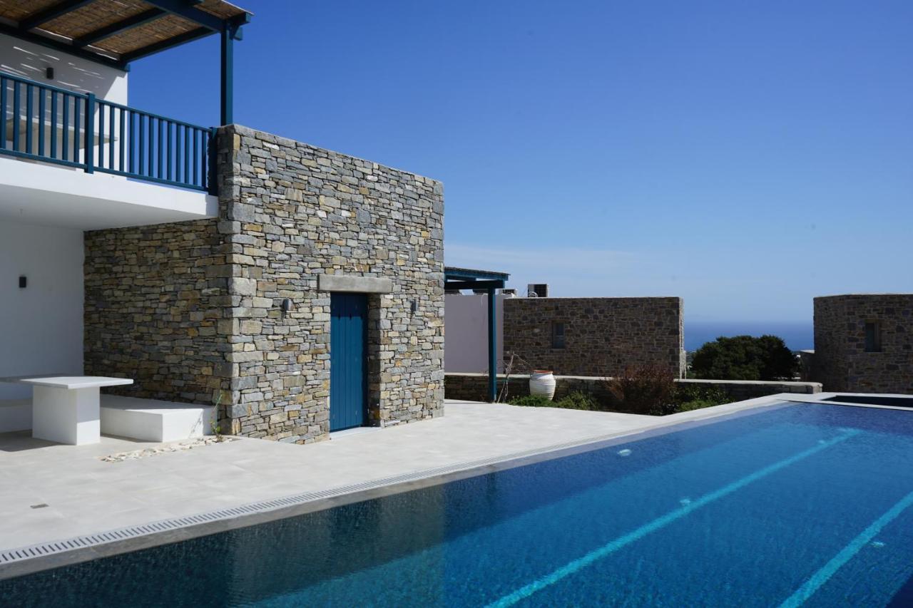 Paros-Memories-Neubau-Villen, Sportpool Aspro Chorio Zewnętrze zdjęcie
