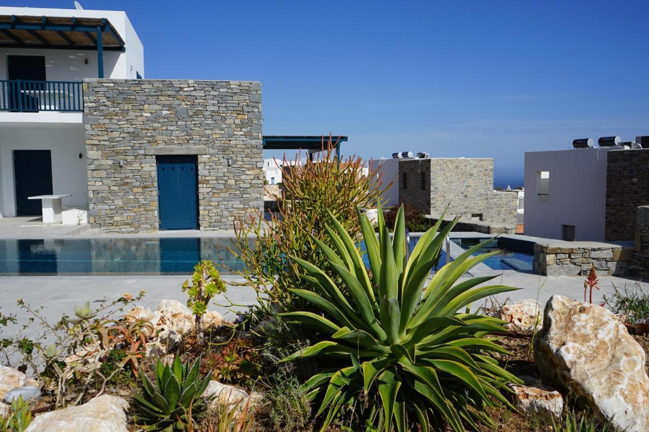 Paros-Memories-Neubau-Villen, Sportpool Aspro Chorio Zewnętrze zdjęcie